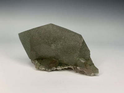 Quartz Gwindel coated by Chlorite from St. Gotthard, Lepontine Alps, Ticino, Switzerland [db_pics/ZowaderUpdates/DZ0107b.jpg]