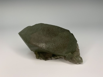 Quartz Gwindel coated by Chlorite from St. Gotthard, Lepontine Alps, Ticino, Switzerland [db_pics/ZowaderUpdates/DZ0107d.jpg]