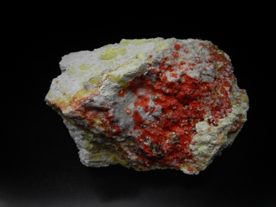 Cinnabar & Sulfur from Steamboat Hot Springs, Washoe County, Nevada, USA [db_pics/update5/ML00269a.jpg]