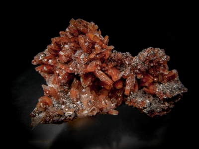 Hemimorphite with Hematite from Mina El Potosi, Santa Eulalia, Chihuahua, Mexico [db_pics/update5/ML00282a.jpg]