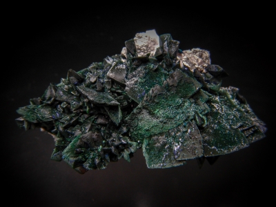 Malachite pseudo. Azurite from Milpillas Mine, Municipo de Cananea, Sonora, Mexico [db_pics/update5/ML00290a.jpg]