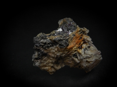 Xanthoconite & Barite from Alte Hoffnung Gottes Mine, Kleinvoightsberg, Freiberg, Erzgebirge, Germany [db_pics/update5/ML00347a.jpg]