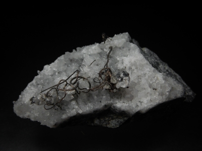 Silver & Calcite from Guanajuato District, Guanajuato, Mexico [db_pics/update5/ML00367a.jpg]