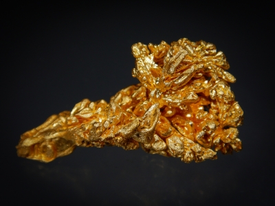 Gold from Serro do CaldeirÃ£o, Pontes e Lacerdo, Mato Grosso, Brazil [db_pics/update7/ML00446a.jpg]