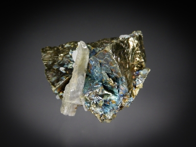 Chalcopyrite & Quartz from Yaogangxian Mine, Chenzhou Prefecture, Hunan Province, China [db_pics/update7/ML00546a.jpg]