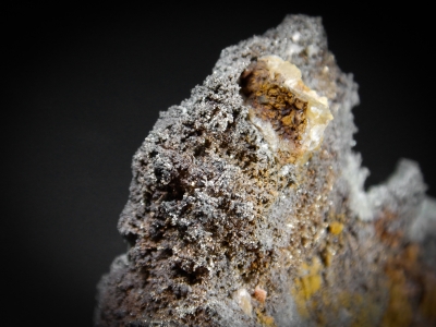 Silver (Kongsbergite) & Chlorargyrite from Rosa de Santa Matilde, Herrerias, Almeria, Spain [db_pics/update7/ML00548b.jpg]