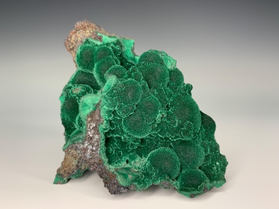 Malachite on Cuprite from Bisbee, Cochise County, Arizona, USA [db_pics/update7/ML00614a.jpg]