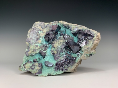 Cuprite on Chrysocolla from Mashamba West Mine, Kolwezi, Katanga, Democratic Republic of Congo [db_pics/update7/ML00658d.jpg]