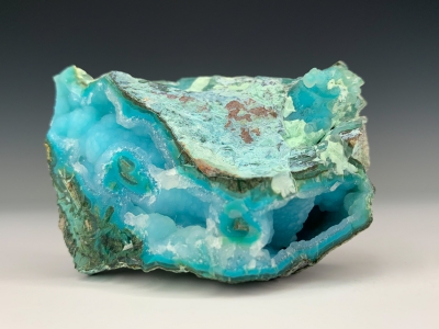 Chrysocolla after Azurite from Inspiration Pit, Globe, Gila County, Arizona, USA [db_pics/update7/ML00676b.jpg]