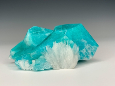 Microcline var. Amazonite & Albite var. Cleavelandite from Ten-Percenter Mine, Teller County, Colorado, USA [db_pics/update7/ML00682a.jpg]