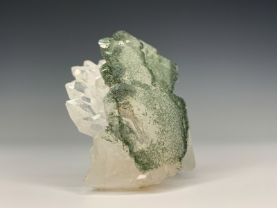 Quartz Gwindel/Faden & Chlorite from Balochistan, Pakistan [db_pics/update7/ML00684d.jpg]