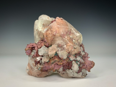 Copper & Silver included Calcite from Quincy Mine, Hancock, Houghton County, Michigan [db_pics/update7/ML00737d.jpg]