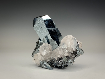Hematite & Calcite from N'Chwaning Mines, Kuruman, Kalahari Manganese Field, Northern Cape, South Africa [db_pics/update7/ML00751a.jpg]