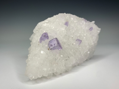 Fluorite on Quartz epimorph after Calcite from La Monja Pocket, La Viesca Mine, La Collada, Siero, Asturias, Spain [db_pics/update7/ML00760c.jpg]