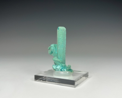 Chrysocolla ps. Azurite from Pearl Handle Pit, Ray Mine, Pinal County, Arizona, USA [db_pics/update7/ML00919c.jpg]