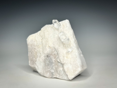 Quartz on Marble from La Facciata Quarry, Carrara, Massa-Carrara Province, Tuscany, Italy [db_pics/update7/ML00959b.jpg]