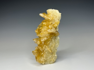 Barite & Calcite from Meikle Mine, Goldstrike Mines, Bootstrap Mining District, Elko County, Nevada, USA [db_pics/update7/ML01015a.jpg]