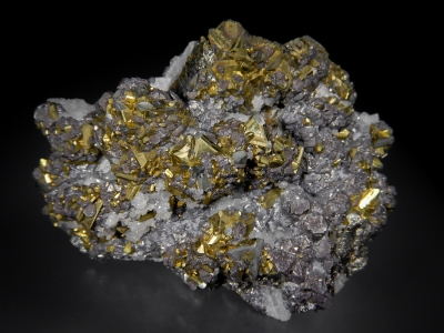 Tetrahedrite, Chalcopyrite and Galena on Quartz from Herodsfoot Mine, Lanreath, Cornwall, England [db_pics/zowater/DZ1405a.jpg]