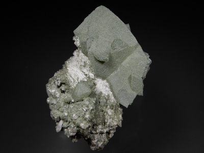 Orthoclase & Chlorite from St. Gotthard, Lepontine Alps, Ticino, Switzerland [db_pics/zowater/DZ3205b.jpg]