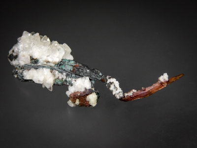 Copper with Calcite from Sverdlovskaya Oblast, Russia [db_pics/zowater/DZ3308b.jpg]