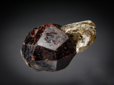 Almandine Garnet with Muscovite from Springfield, New Hampshire, USA [db_pics/zowater/DZ5701c.jpg]